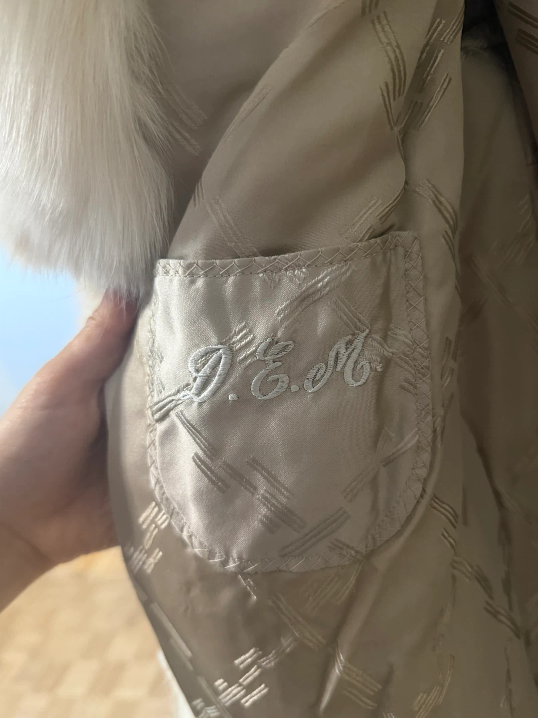 Off-White Real Fox Fur Long Coat - photo 5