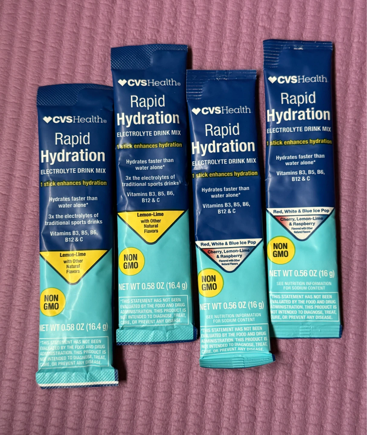 CVS Health Rapid Hydration Electrolyte Drink Mix - 4 Packets