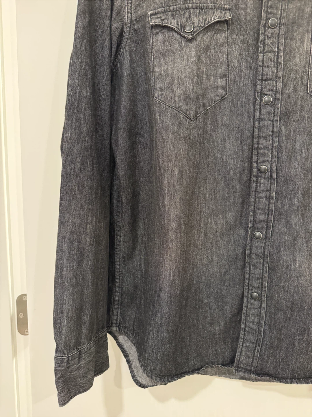 Denim & Supply Ralph Lauren Denim Shirt Black Large - photo 4