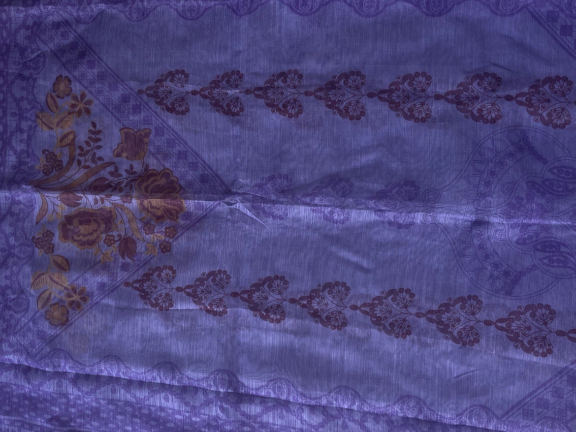 Lilac Embroidered 3-Piece Shalwar Kameez Set - photo 5