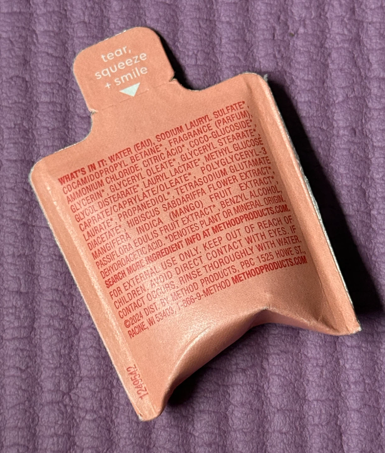 Method Island Mist Body Wash - 15ml - photo 2