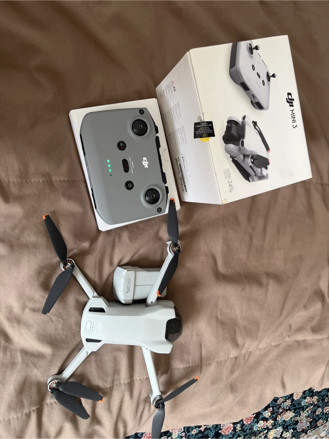 DJI Mini 3 Pro Drone and Controller