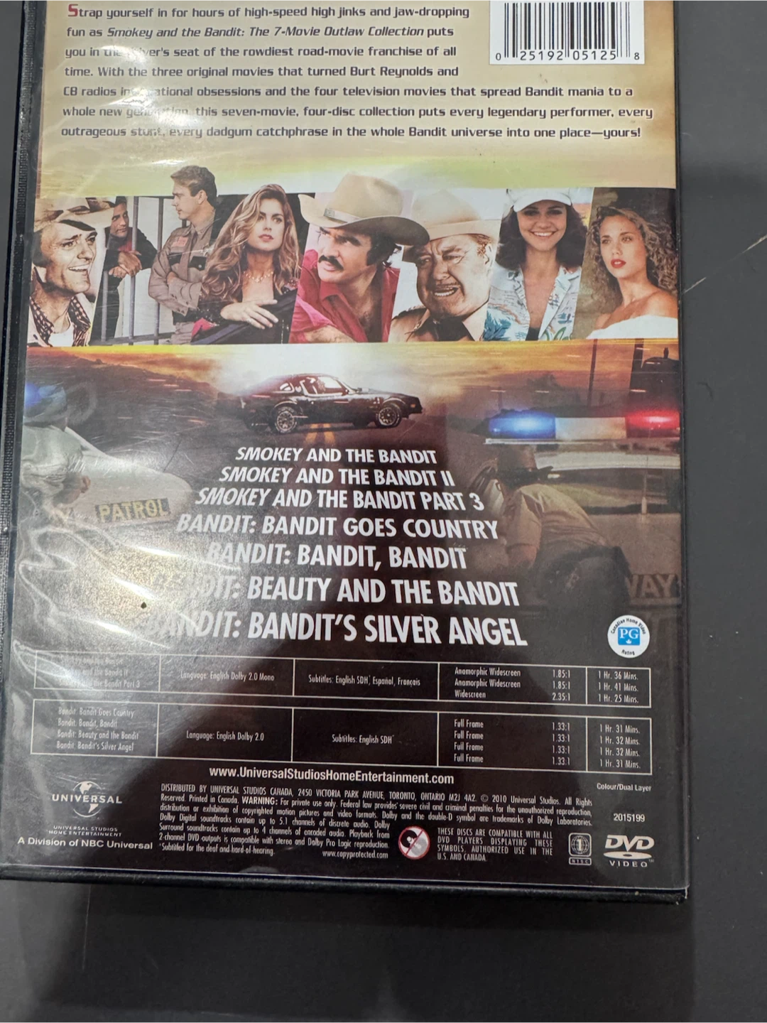 Smokey and the Bandit 7-Movie Outlaw Collection DVD - photo 2