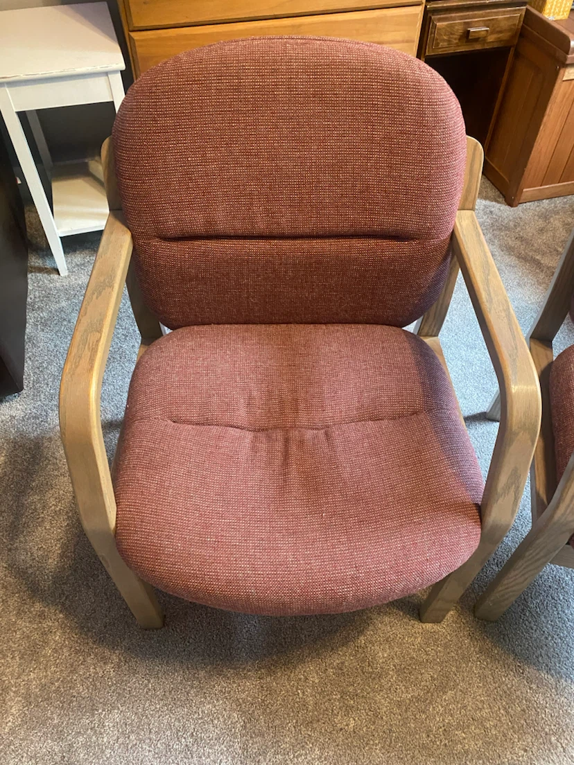 Pair of upholstered chairs - photo 3