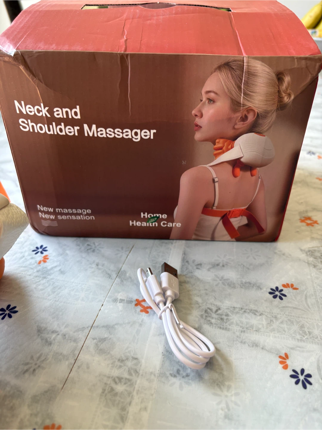 Rechargeable Heated Neck & Shoulder Massager - photo 3