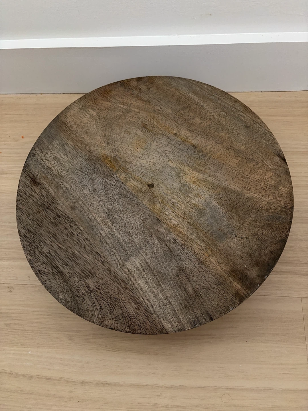 Handcrafted Wooden Display Stand
