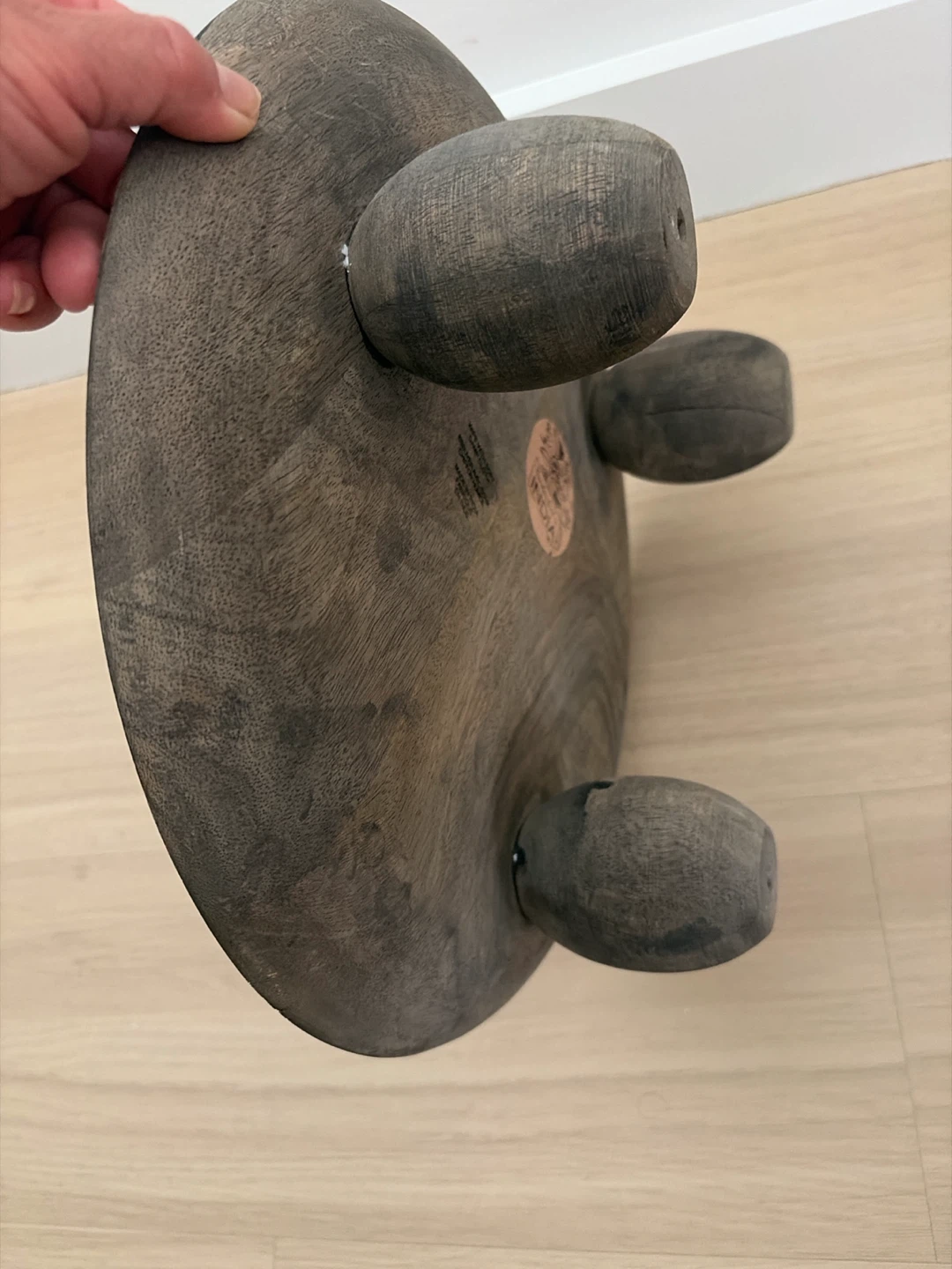 Handcrafted Wooden Display Stand - photo 2