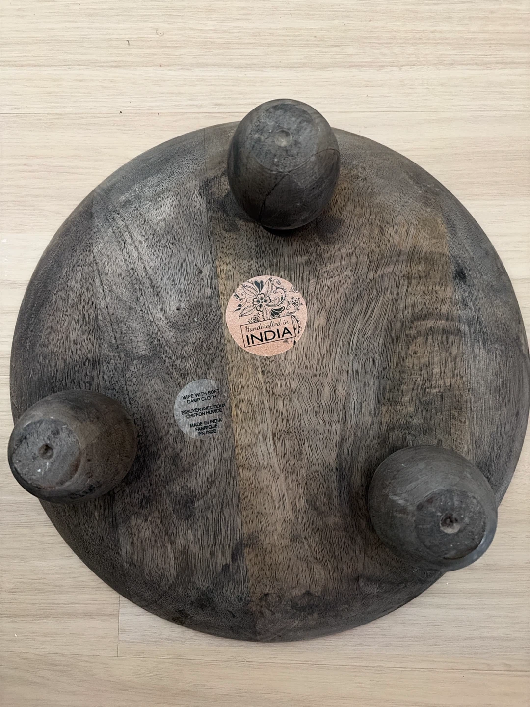Handcrafted Wooden Display Stand - photo 3