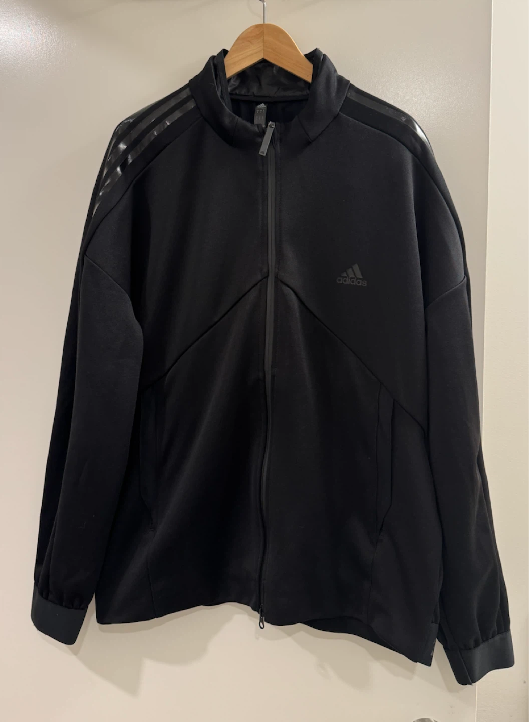 adidas Tiro Full Zip Training Jacket Black Men's Large