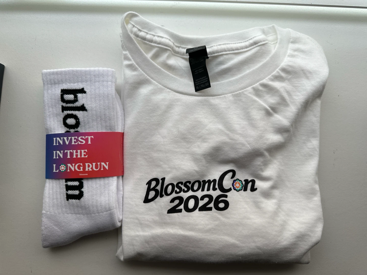 Free t-shirt and socks