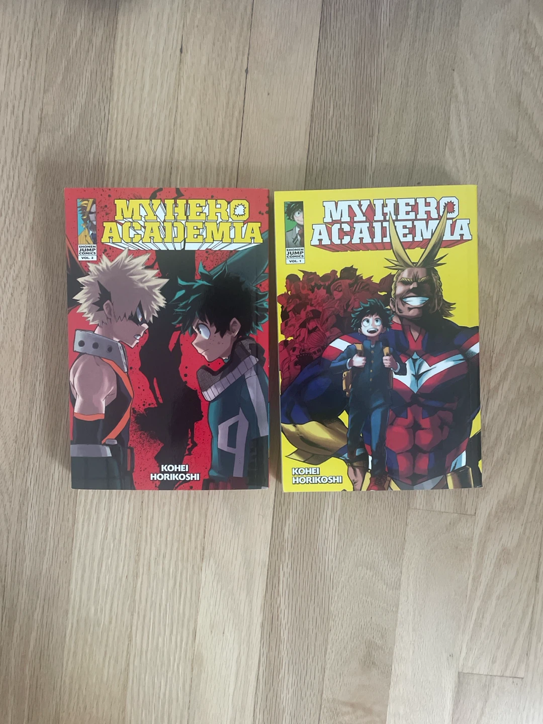 My Hero Academia Manga Volumes 1 & 2