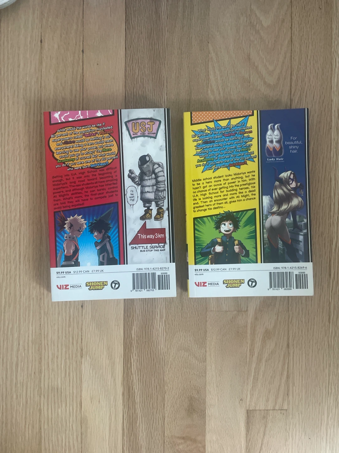 My Hero Academia Manga Volumes 1 & 2 - photo 2