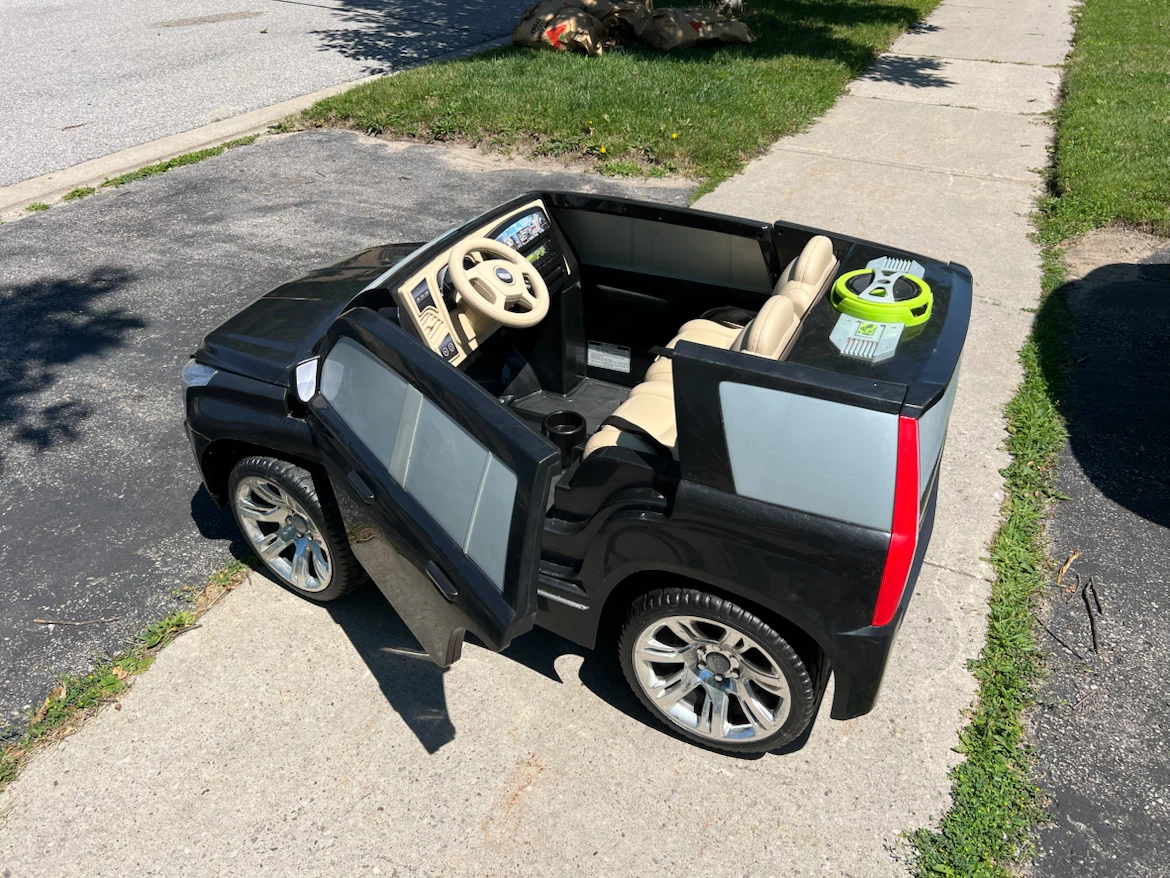 Cadillac Escalade power wheels