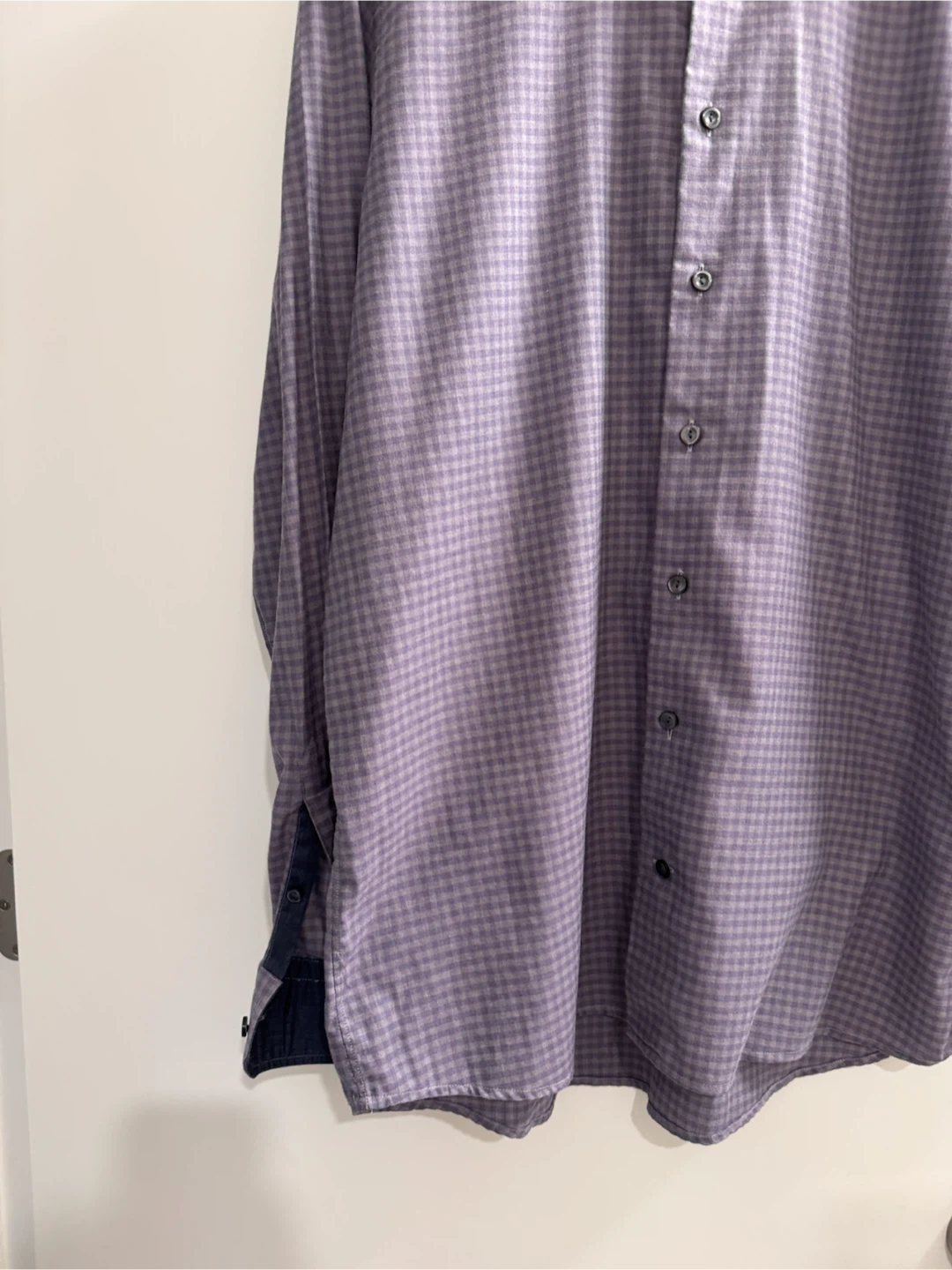 ETON Contemporary Fine Twill Cotton Dress Shirt Check 16.5 L - photo 4