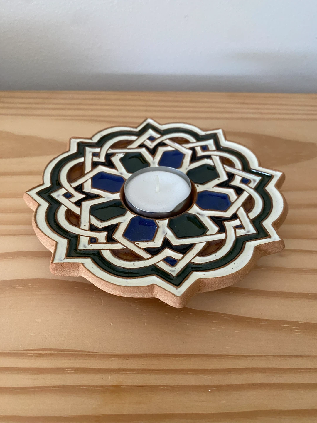Handmade Tealight Holder all the way from Spain