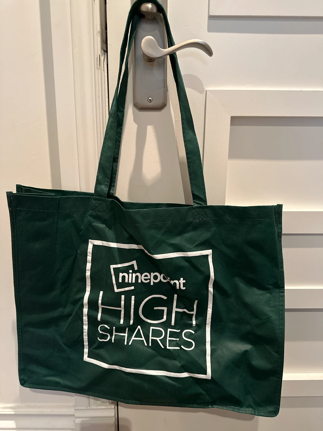 Free reusable branded bag