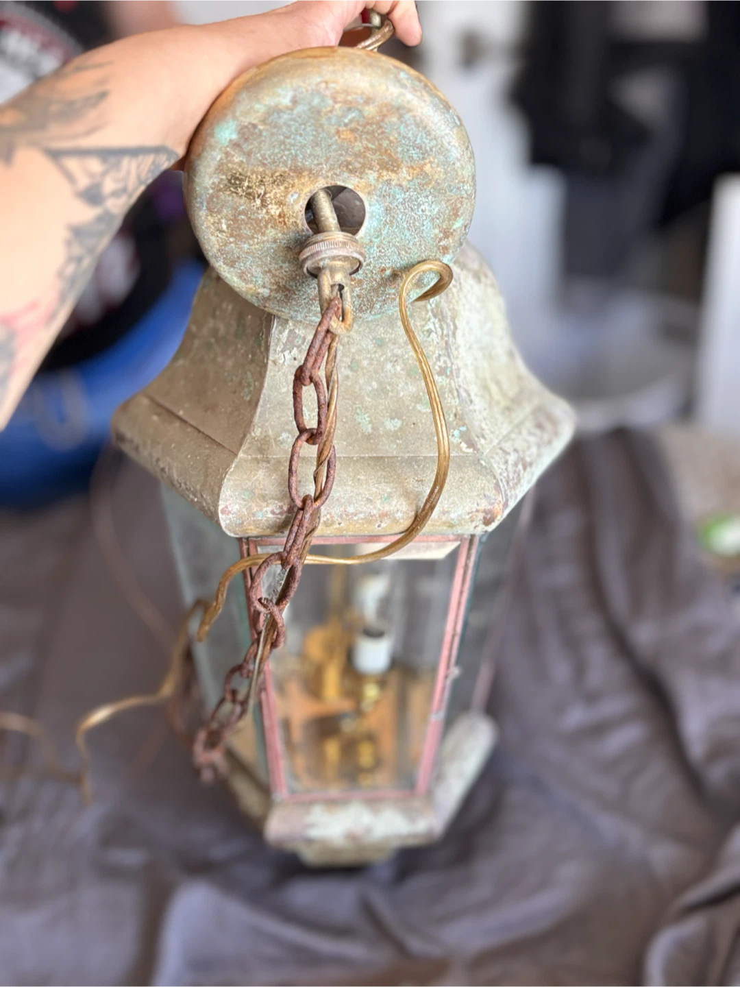 Vintage Hanging Lantern