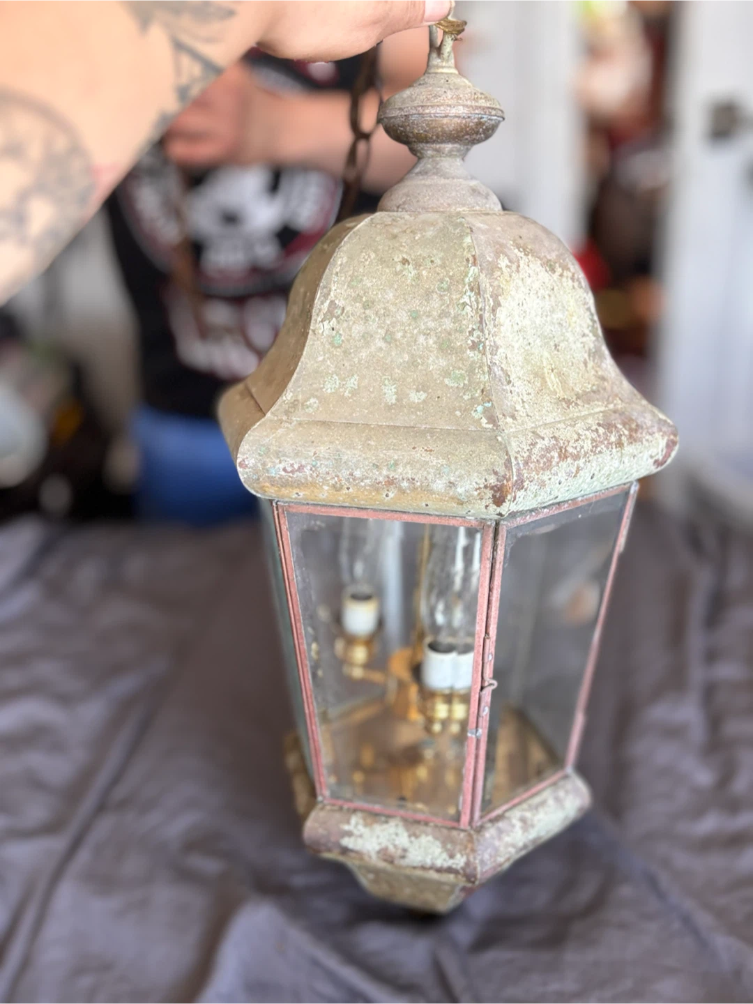 Vintage Hanging Lantern - photo 2