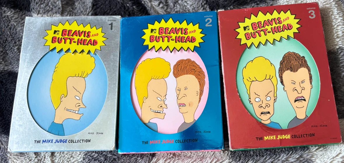 Beavis and Butt-Head The Mike Judge Collection Volumes 1-3 DVDs