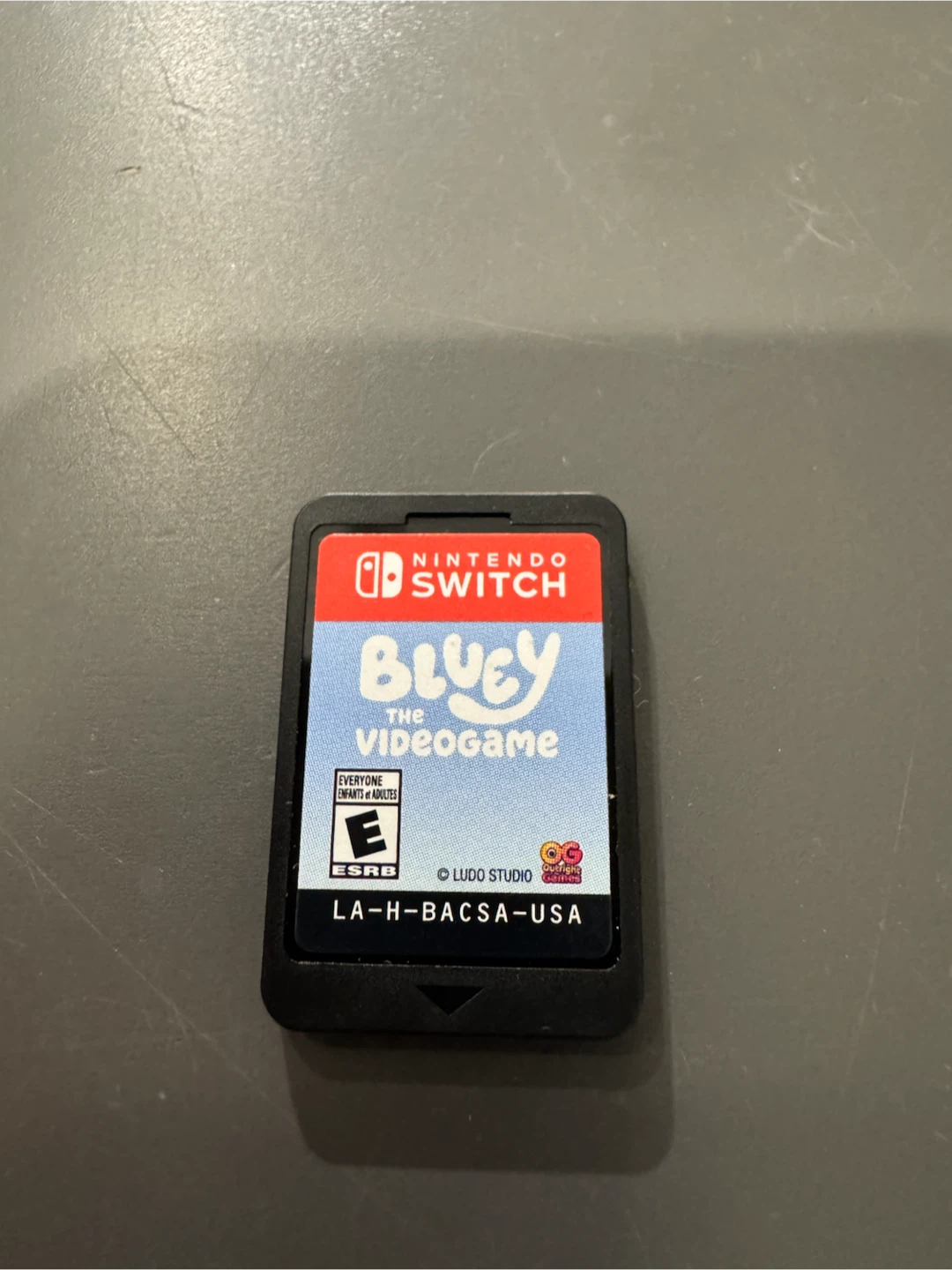 Nintendo Switch Bluey: The Videogame Cartridge