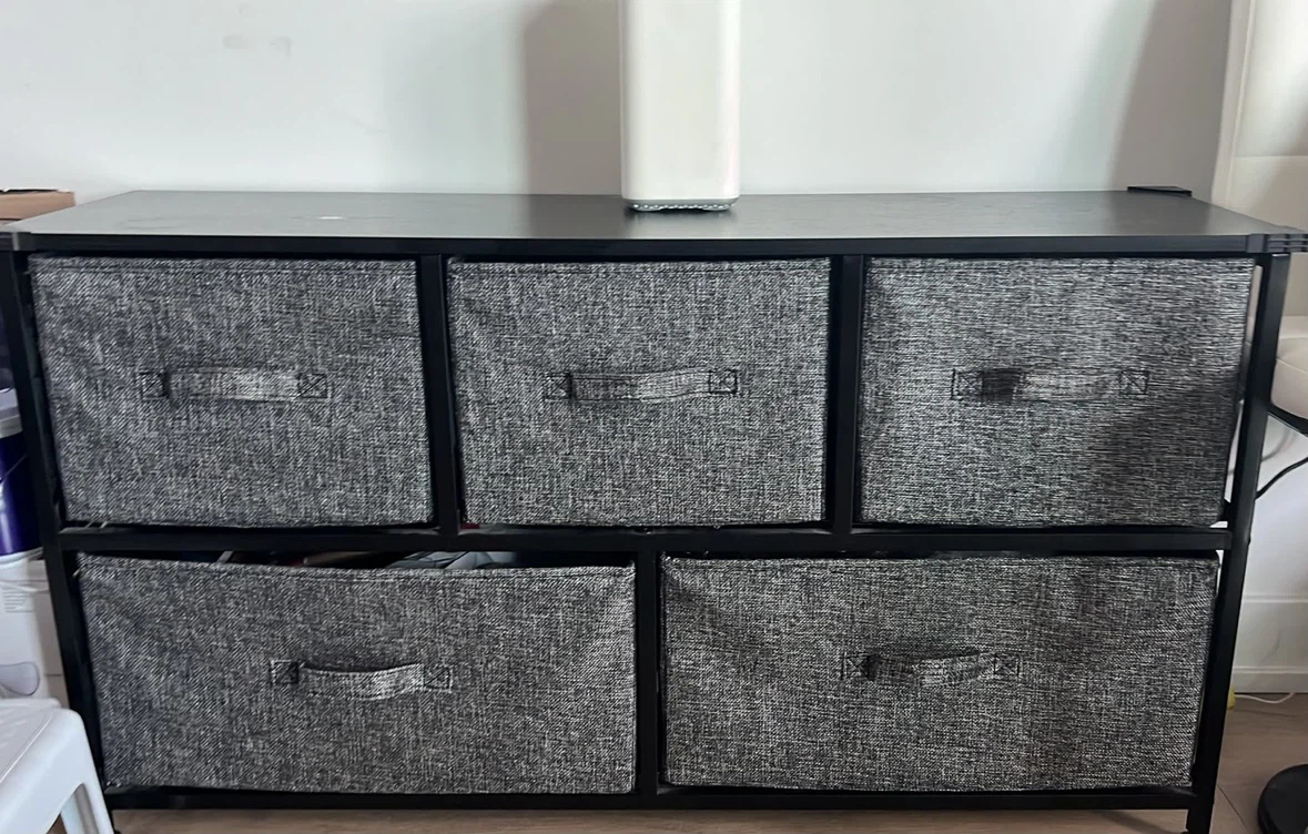 Fabric Drawer Storage Unit