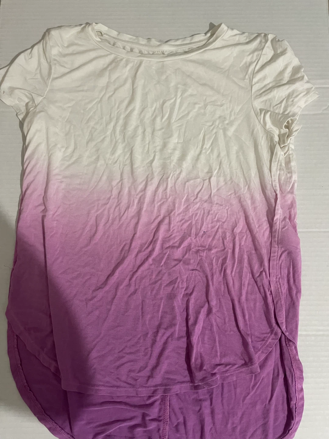 Old Navy Ombre T-Shirt - White/Purple