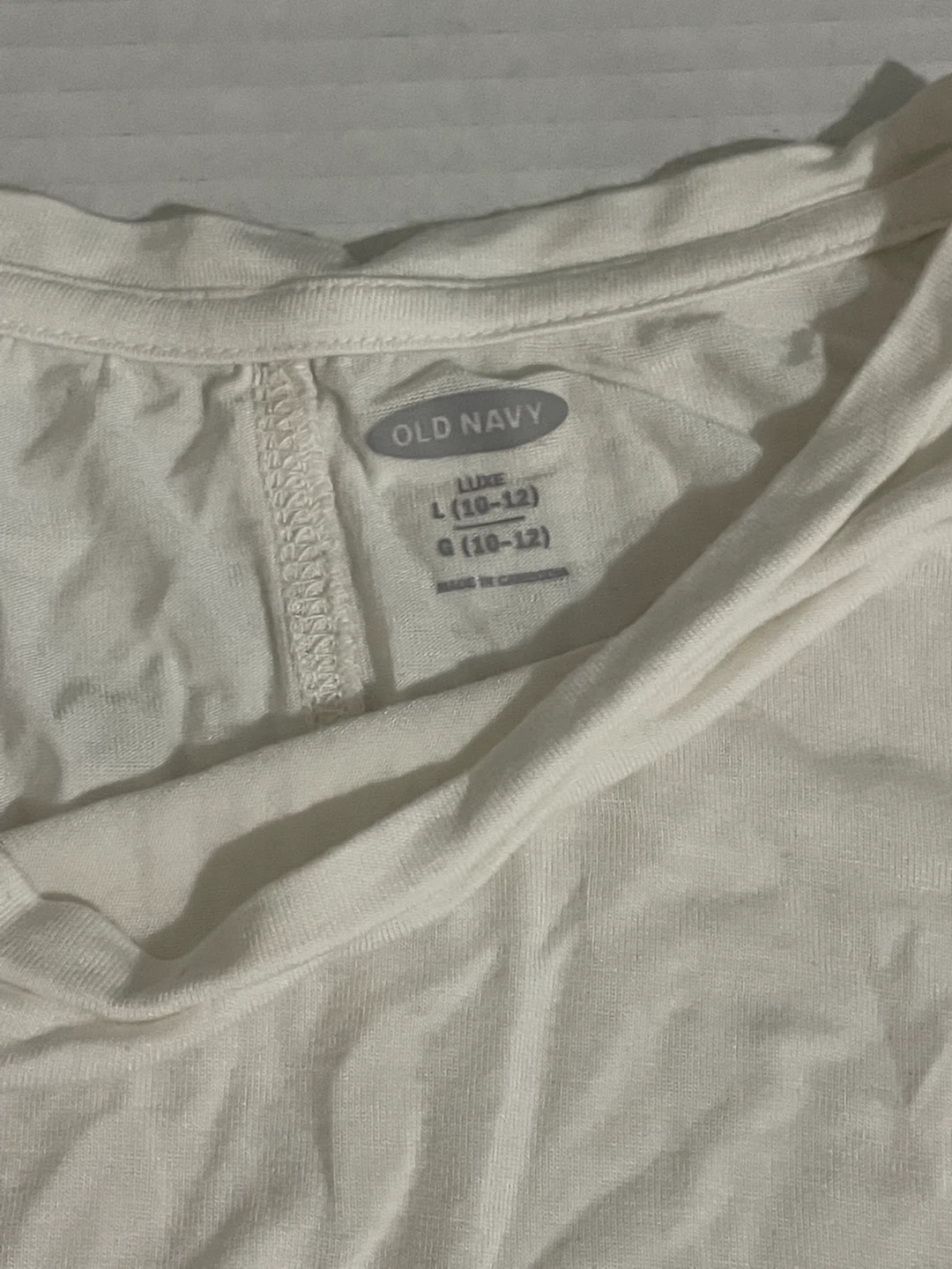 Old Navy Ombre T-Shirt - White/Purple - photo 2