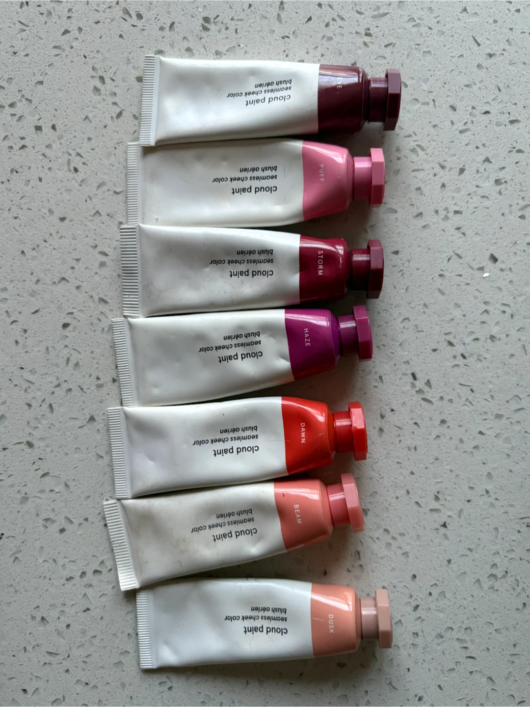 Glossier Cloud Paint Blush Set of 7