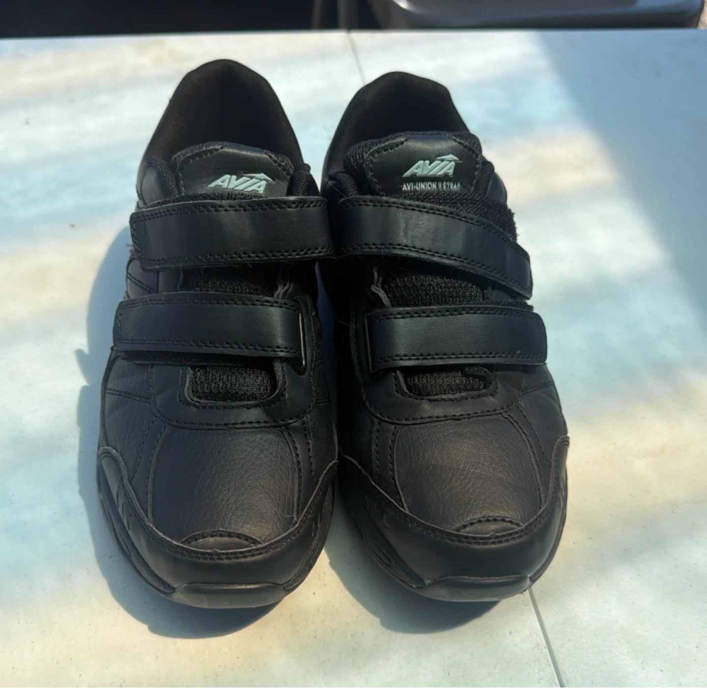 Avia Black Hook and Loop Sneakers - photo 2