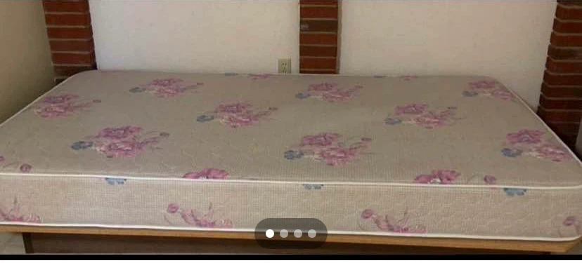 Floral Pattern Twin Mattress
