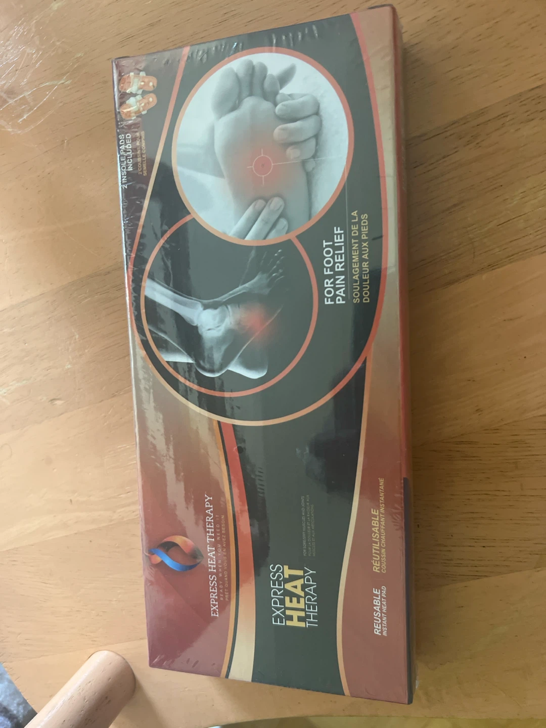 Express Heat Therapy Reusable Foot Pain Relief