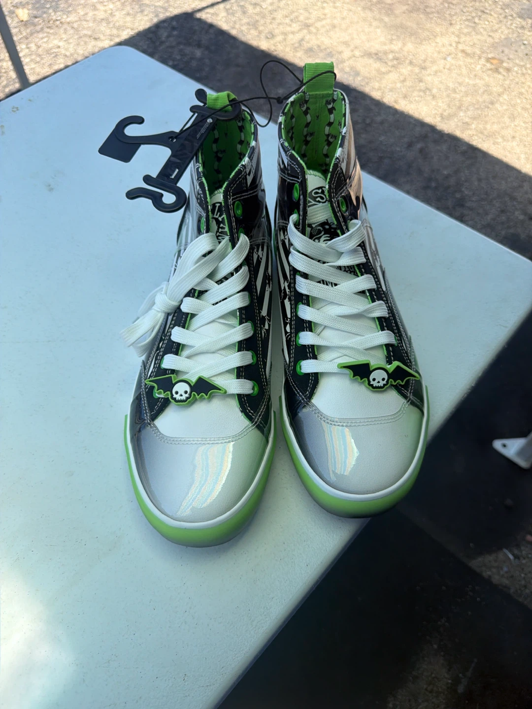 Beetle Juice High Top Sneakers