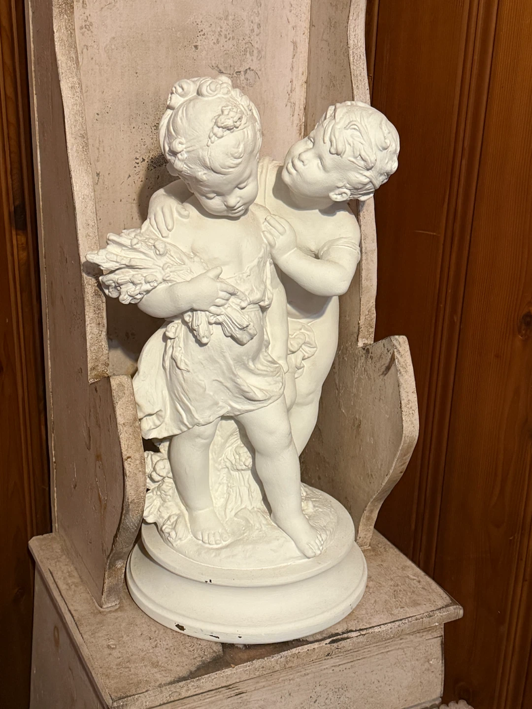 Chalkware statue
