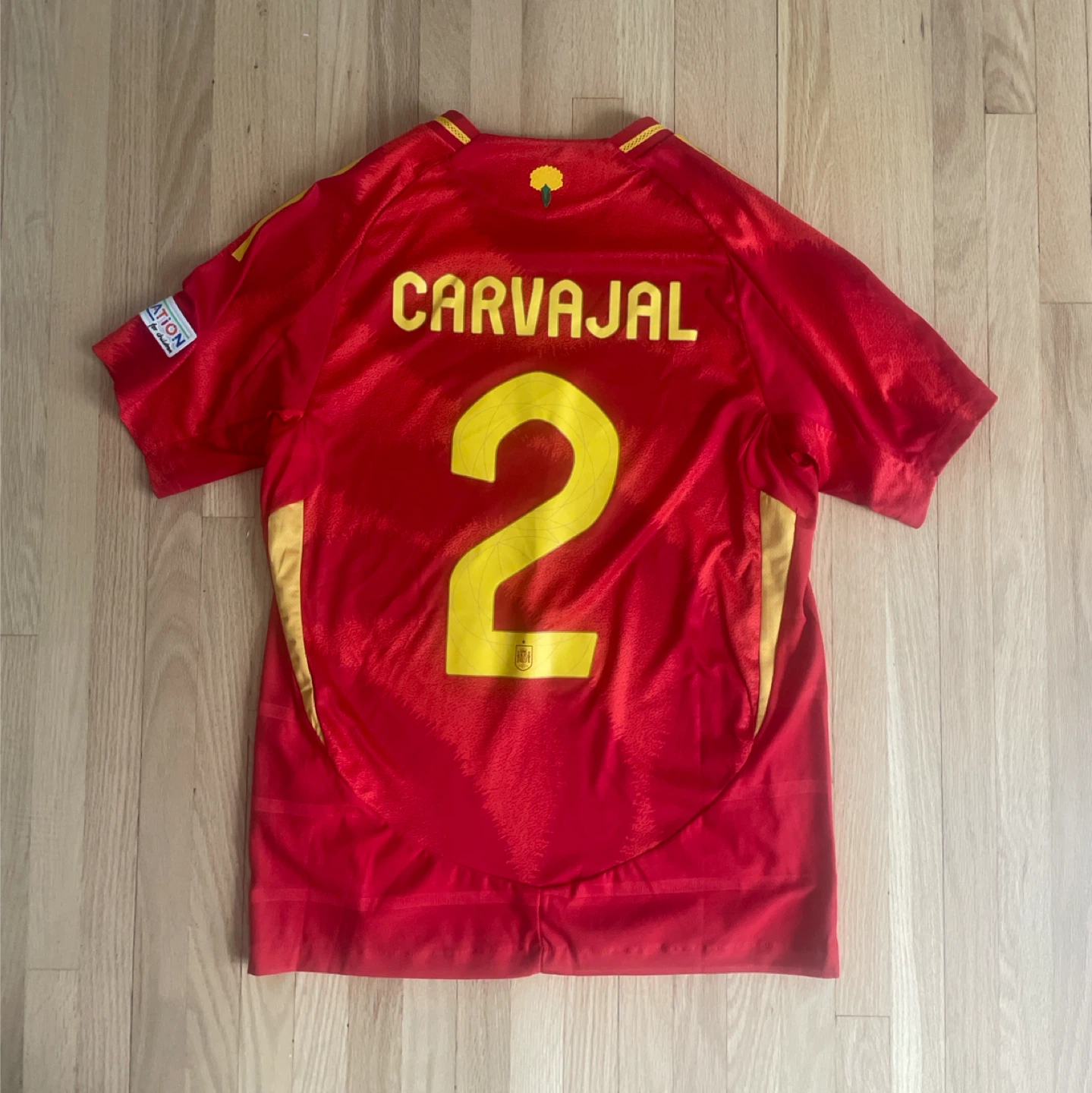 2024 Spain National Team Player Version - #2 Carvajal Size M - photo 2
