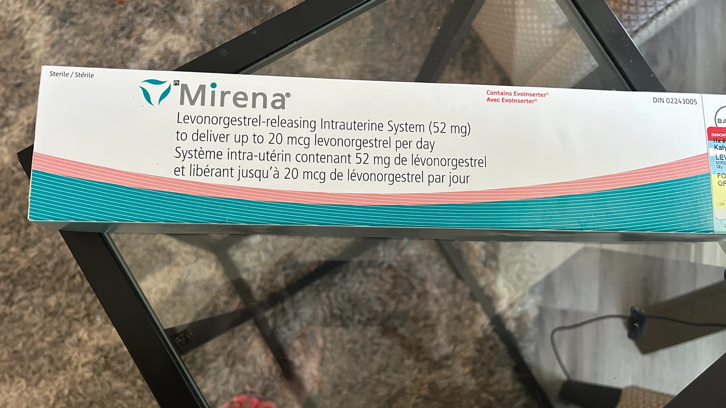 Brand new in box IUD Mirena (52 mg)