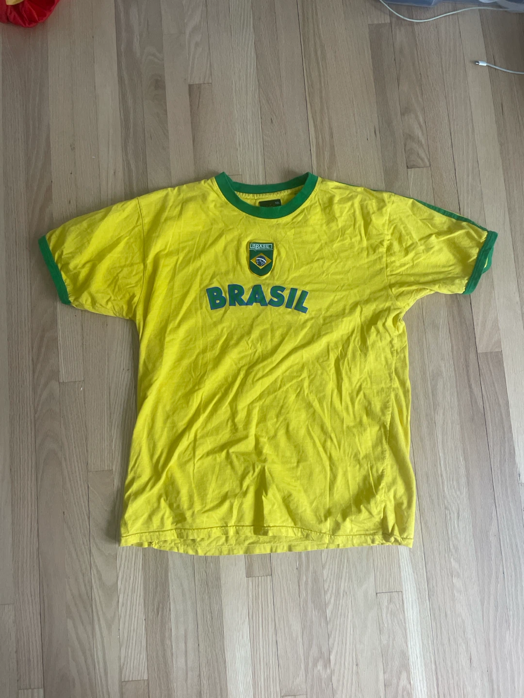 Brasil Yellow Football T-Shirt