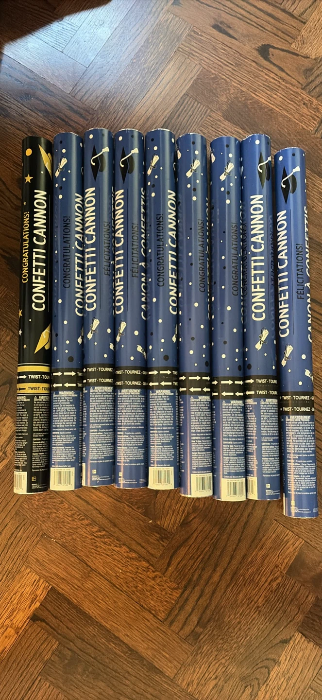 Confetti Cannons - Set of 10