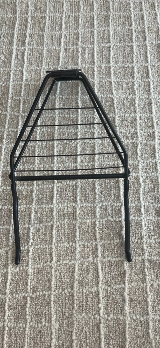 Bike wall rack foldable