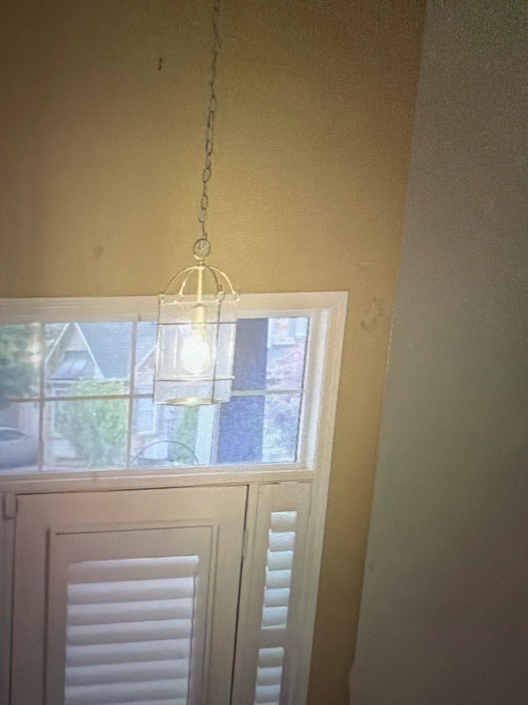 Cage Style Pendant Light Fixture