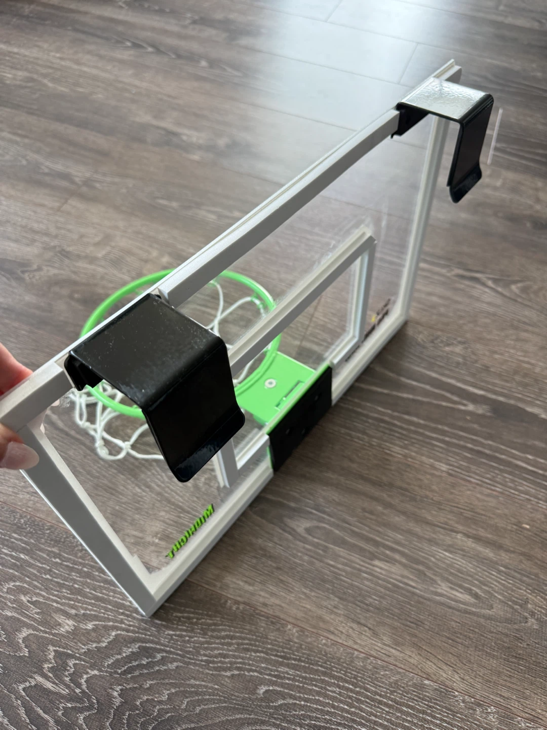 SKLZ Pro Mini Hoop Net Midnight Edition with basketball - photo 3