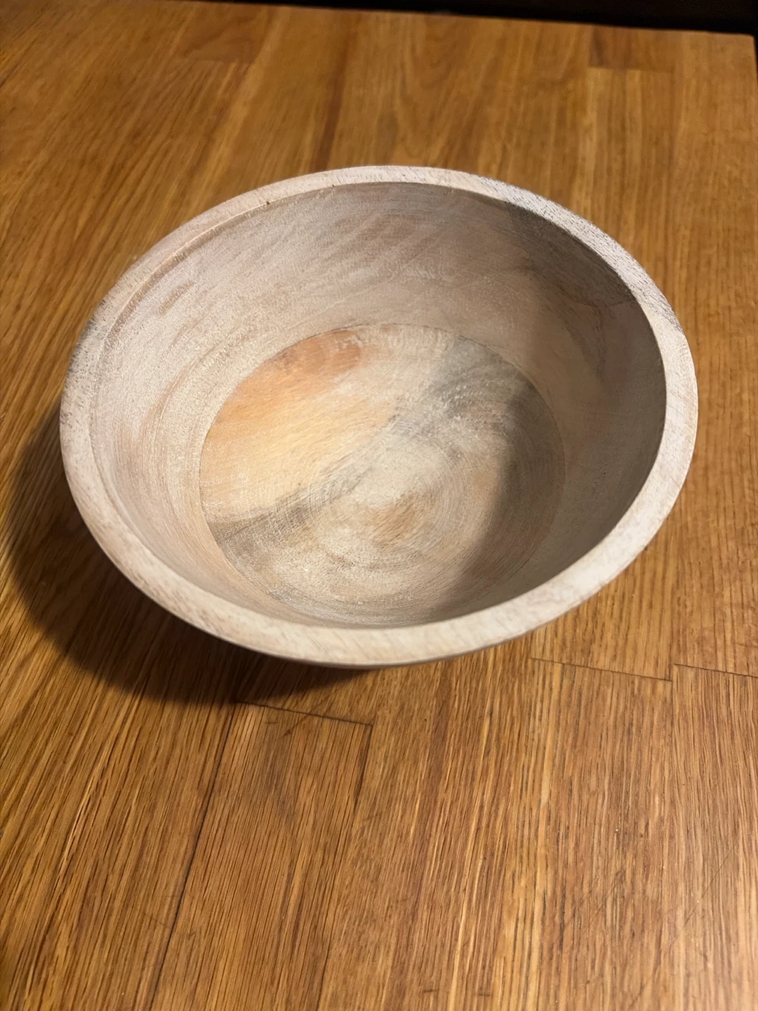 GlucksteinHome CARSON Small Wood Bowl - Set of two