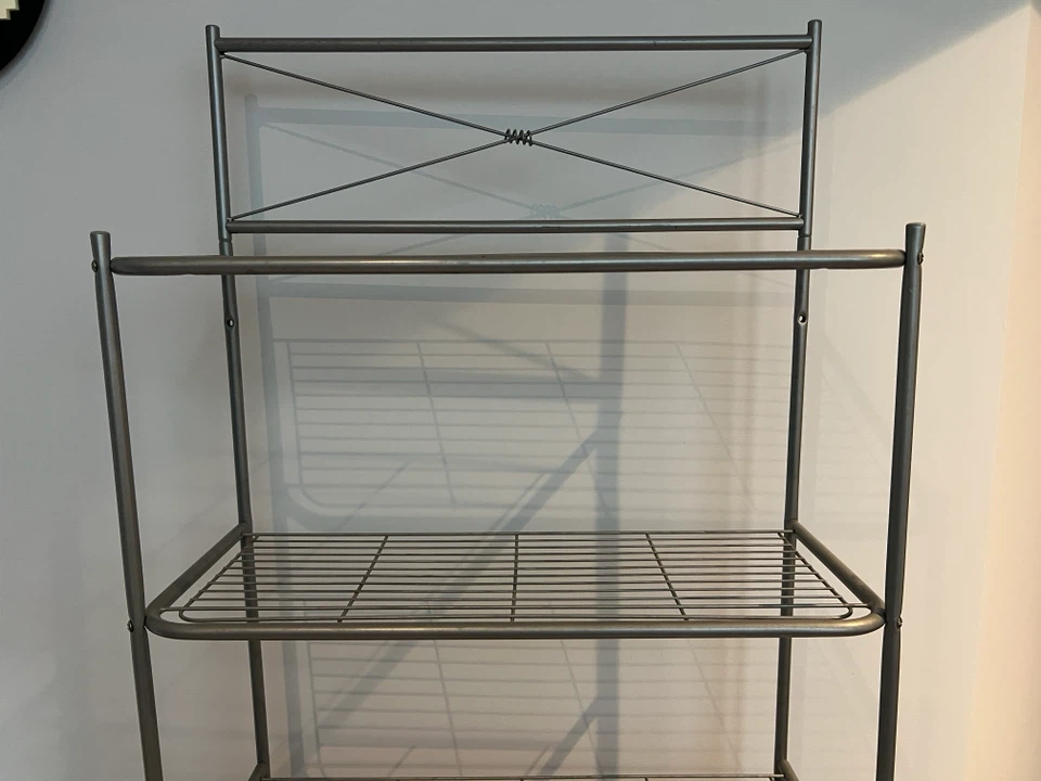 NoWallDrill NoScrew 3-tierOverTheToiletStorage Orig$90 NOW$25 - photo 3