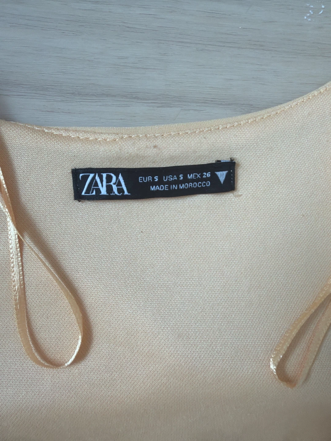 ZARA Light Yellow Bodysuit - photo 2