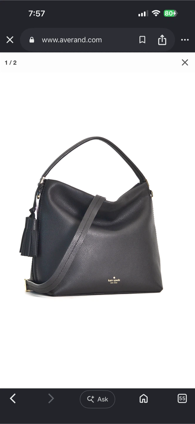 Kate Spade Black Leather Shoulder Bag - photo 2