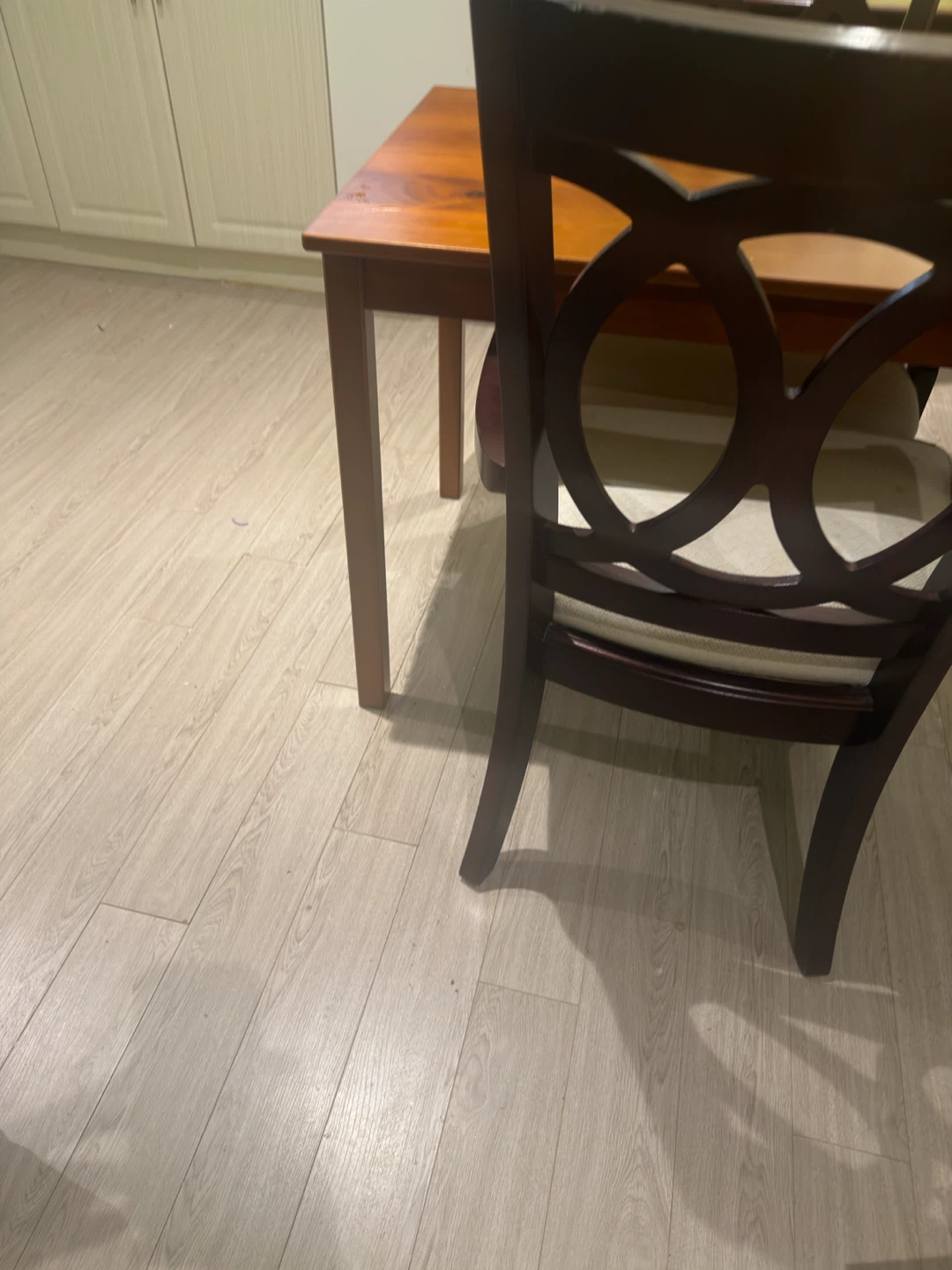 Must go by Saturday Wooden Dining Table with 2 chairs - photo 3