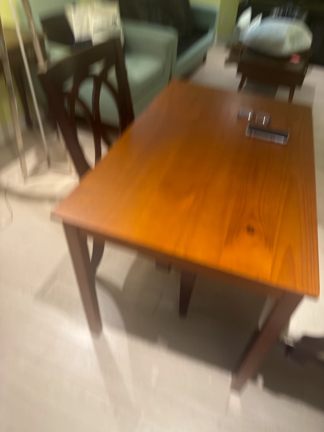 Must go by Saturday Wooden Dining Table with 2 chairs - photo 4