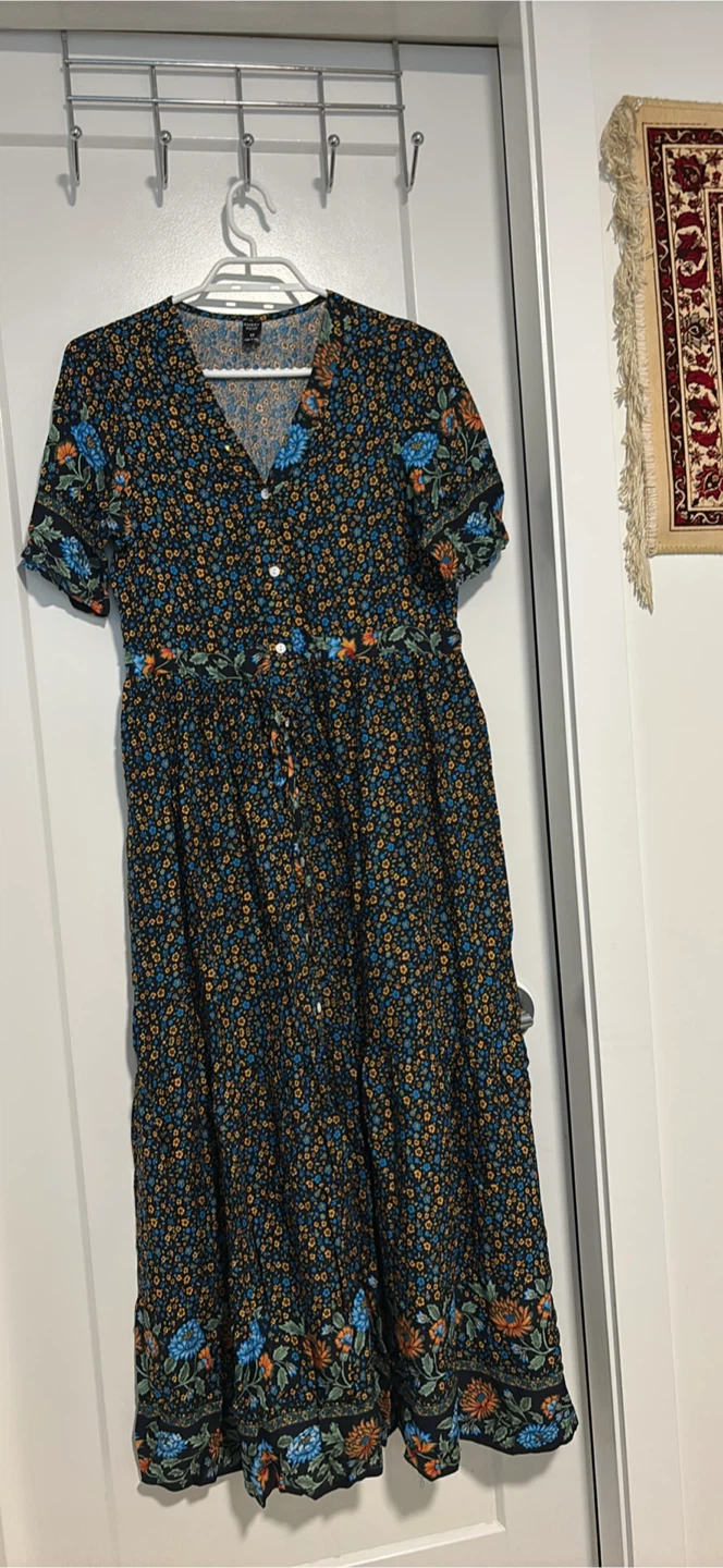 SHEIN Floral Maxi Dress