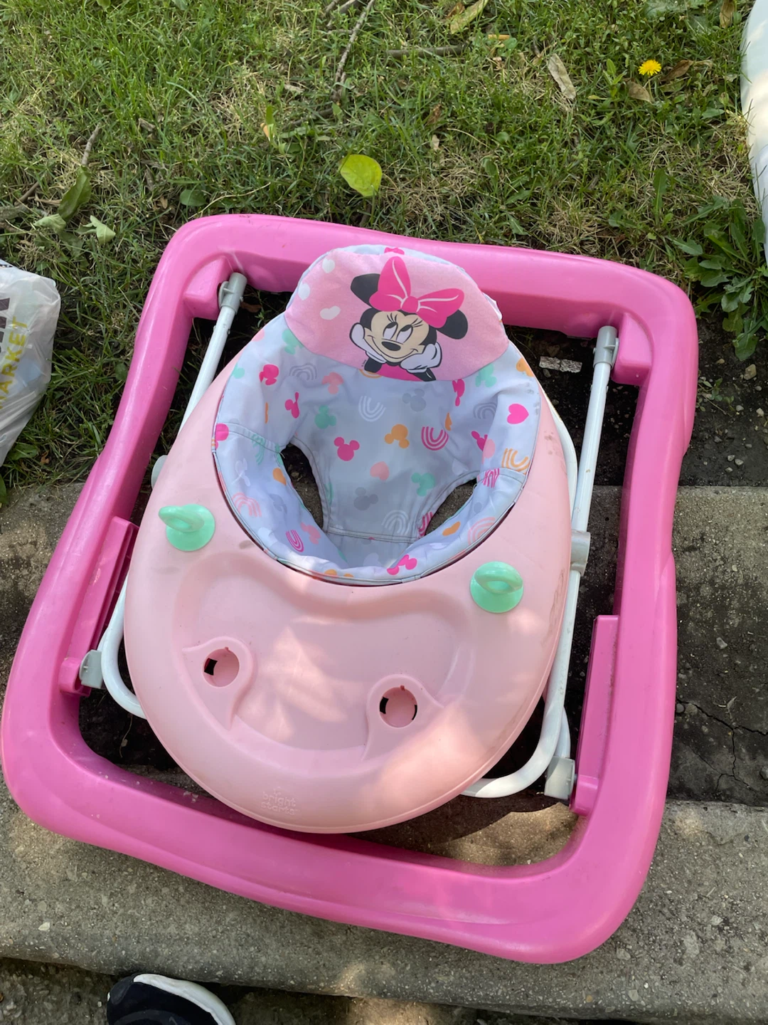Bright Starts Minnie Mouse Baby Walker