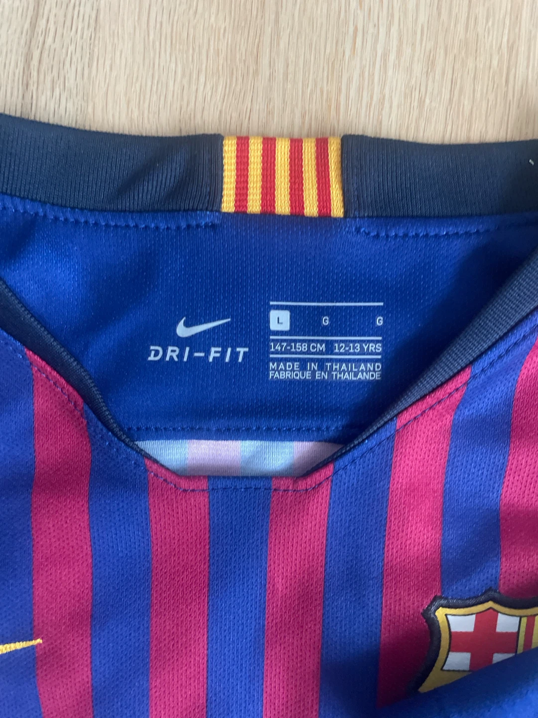 Authentic Barcelona 2018 Messi #10 Jersey - photo 3