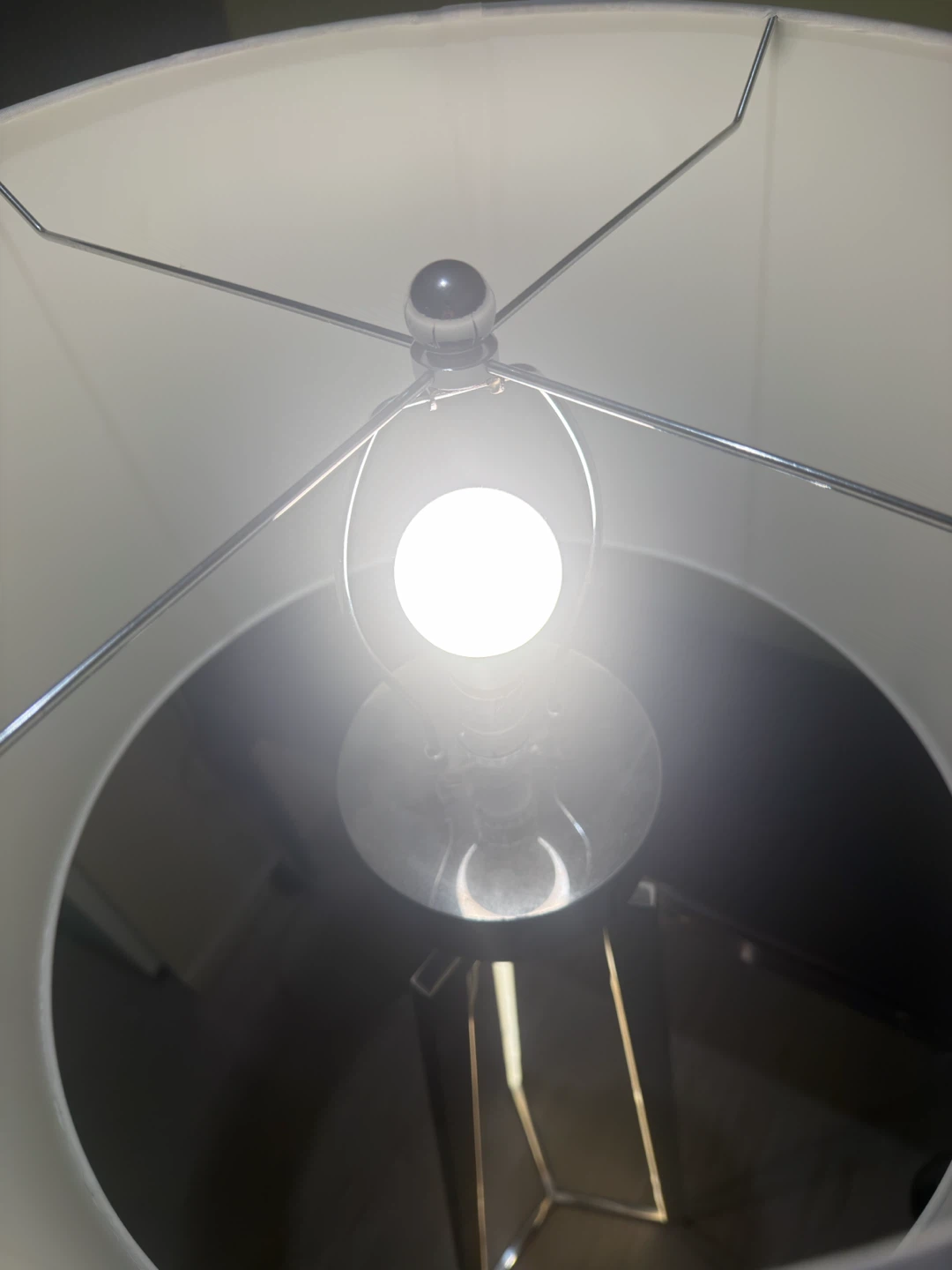 Modern Floor Lamp with Drum Shade - photo 3